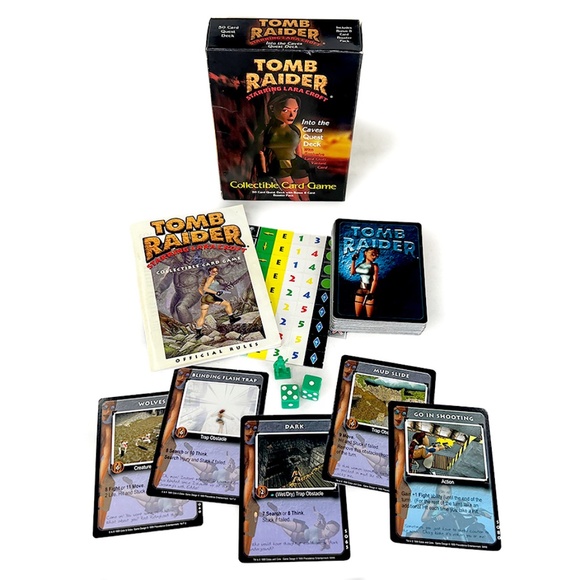 Lara Croft Tomb Raider Collectible Card Games - 4 Different Sets - Picture 2 of 6